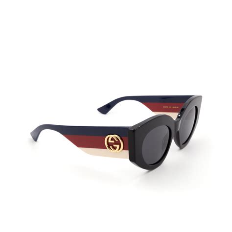 occhiali gucci gg0275s|Gucci Black Cat Eye unisex Sunglasses GG0275S 001 50..